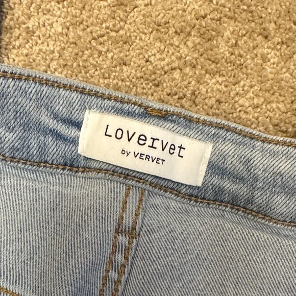 Lovervet Light Blue Distressed Women's Jeans - Picture 3 of 5